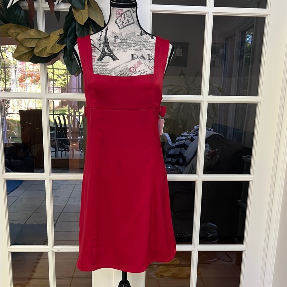 Altard state Addie Red Sleeveless women’s mini Dress size M new with tags